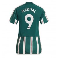 Zenski Nogometni Dres Manchester United Anthony Martial #9 Gostujuci 2023-24 Kratak Rukav